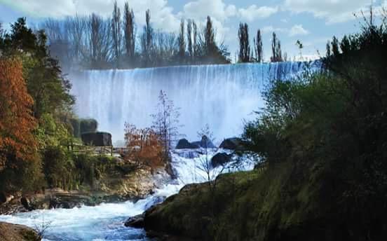 Cabanas Rucalhue Salto Del Laja Cabrero المظهر الخارجي الصورة